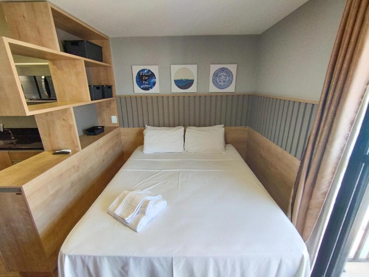 Home Studio - Apartamento Central - Ayn026 쿠리치바 외부 사진